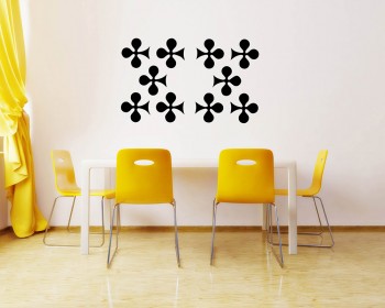 Plum Blossom Pattern Wall Decal Baby Nursery Modern Vinyl Sticker